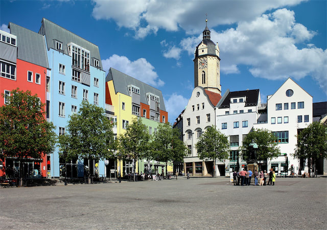 Stadt Jena Marktplatz